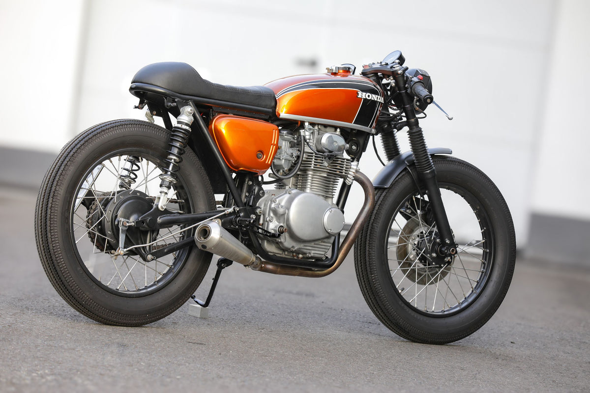Honda CB 250 Café Racer conversion including complete restoration