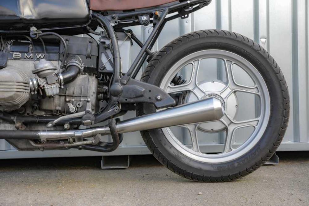 BMW R65 R80 R100 Monolever 2-1 Auspuffanlage für originale Halterung mit ABE