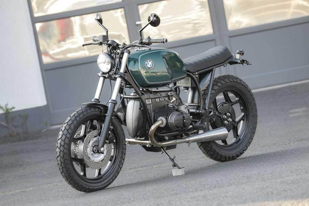 BMW Roadster SE Concept Bike Green Beauty Edition long