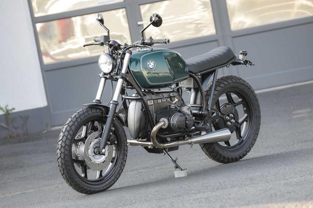 BMW Roadster SE Concept Bike Green Beauty Edition long