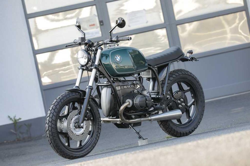 BMW Roadster SE Concept Bike Green Beauty Edition long
