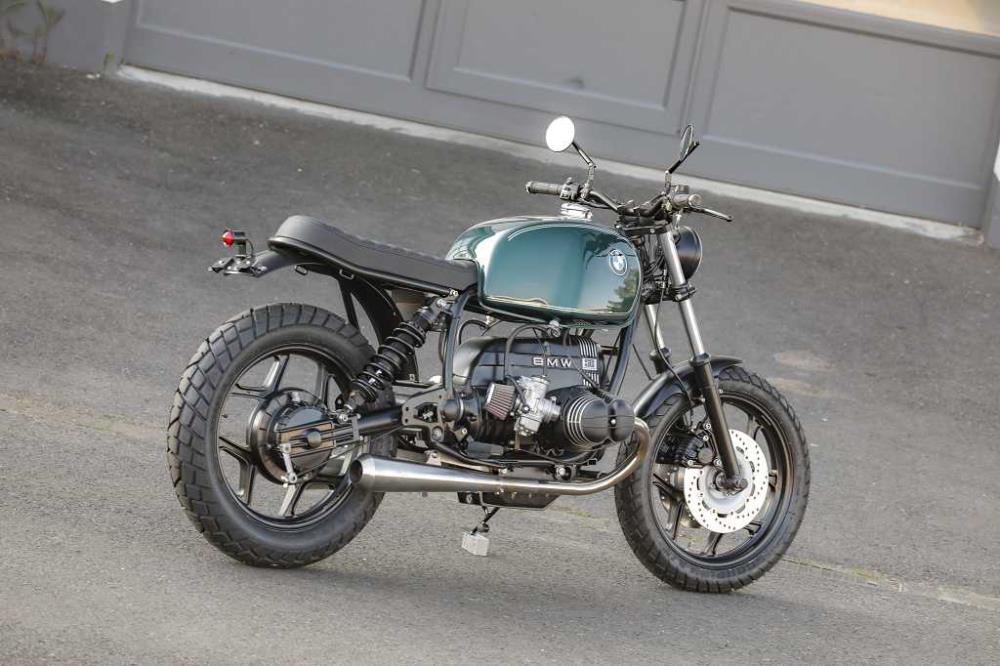 BMW Roadster SE Concept Bike Green Beauty Edition long