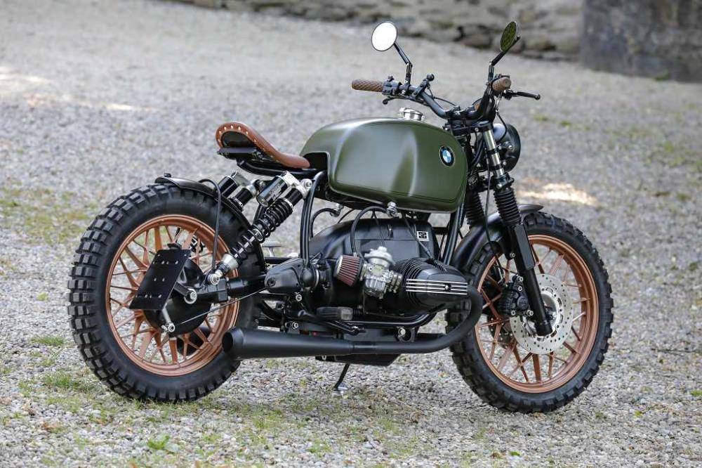 BMW R75 R80 R90 R100 Twinshock 2-2 Bobber Komplettanlage mit ABE