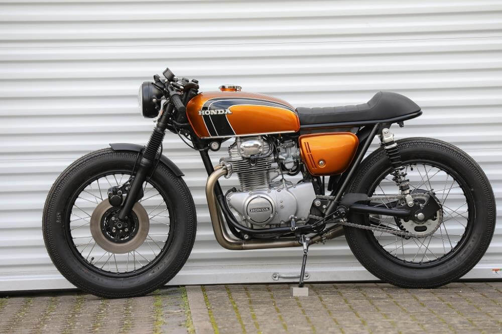 Honda CB 250 Café Racer Umbau inklusiver kompletter Restauration