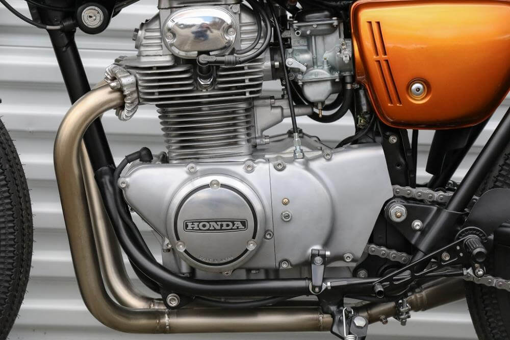 Honda CB 250 Café Racer Umbau inklusiver kompletter Restauration