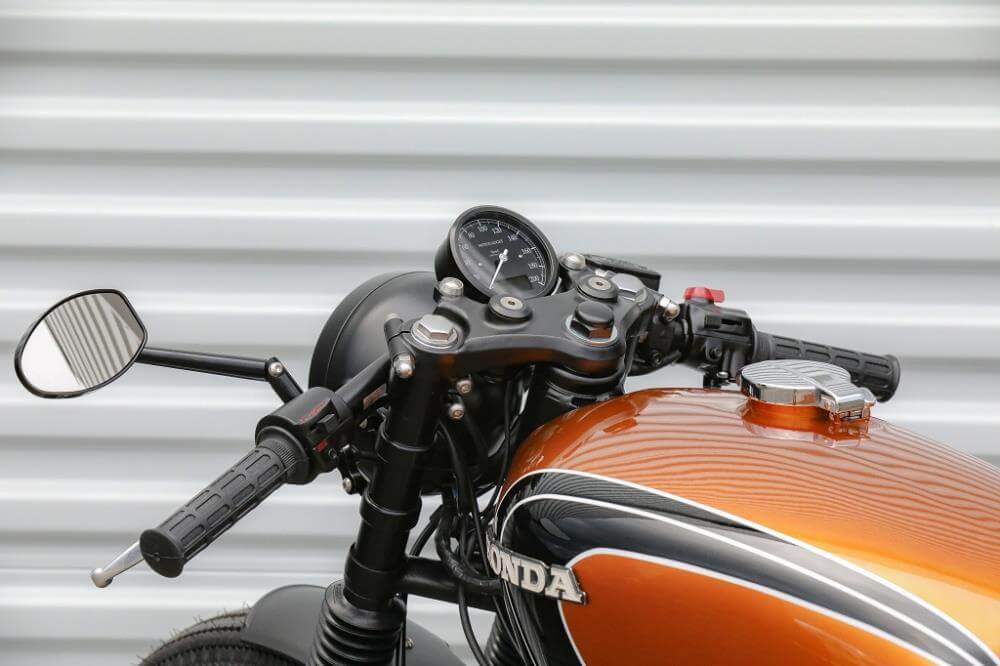Honda CB 250 Café Racer Umbau inklusiver kompletter Restauration