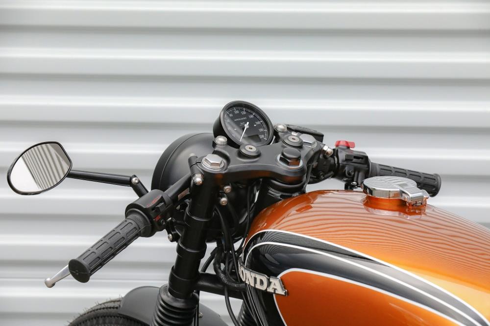 Honda CB 250 Café Racer Umbau inklusiver kompletter Restauration