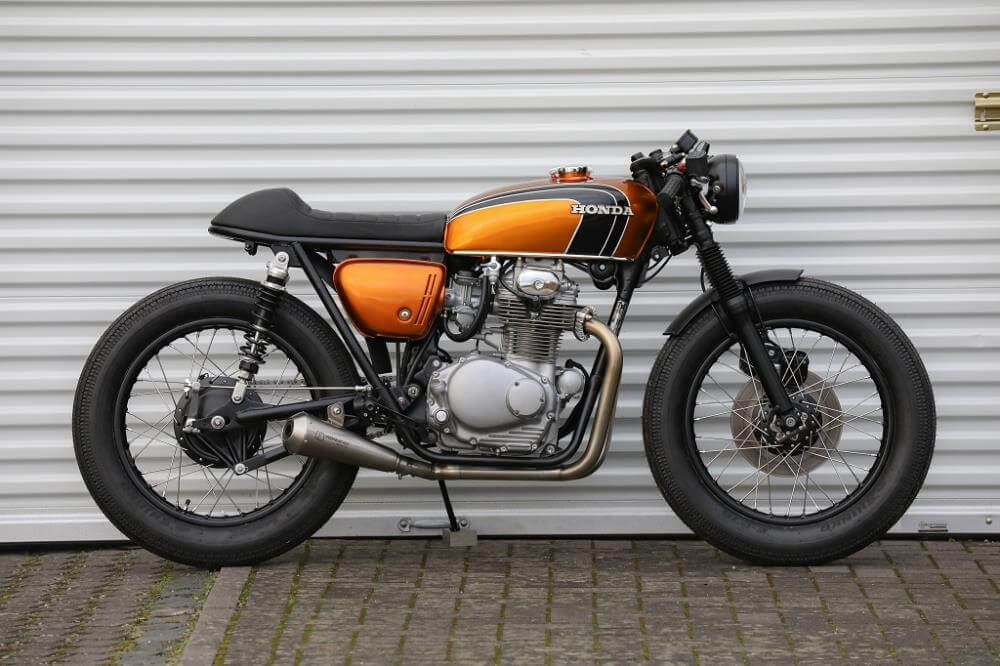 Honda CB 250 Café Racer Umbau inklusiver kompletter Restauration