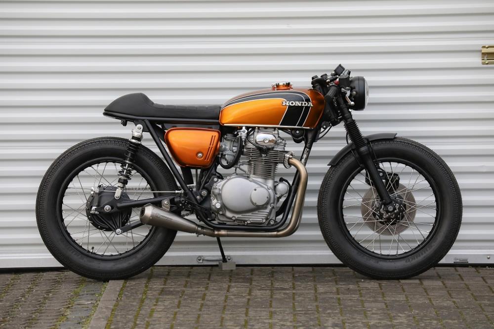 Honda CB 250 Café Racer Umbau inklusiver kompletter Restauration