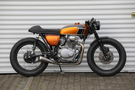 Honda CB 250 Café Racer Umbau inklusiver kompletter Restauration