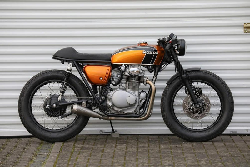 Honda CB 250 Café Racer Umbau inklusiver kompletter Restauration