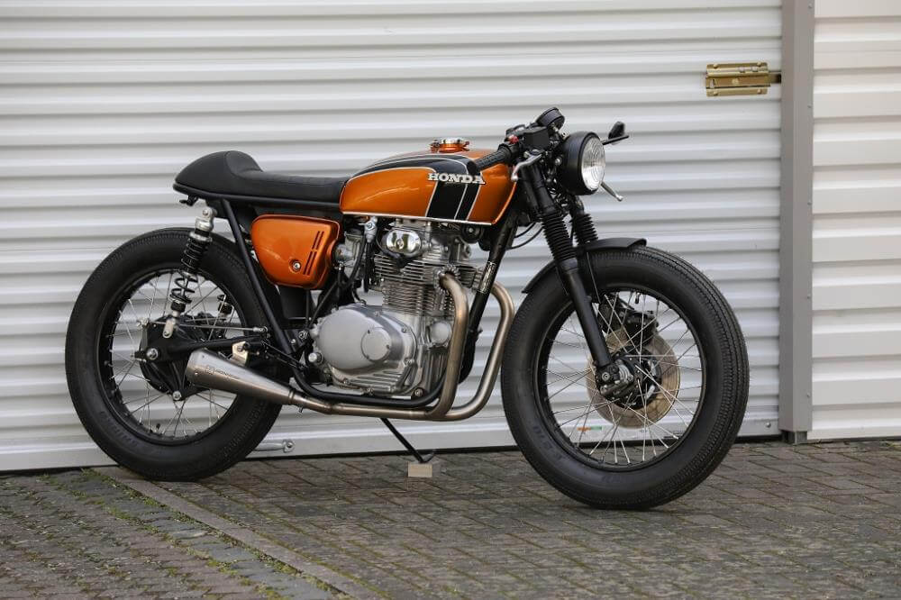 Honda CB 250 Café Racer Umbau inklusiver kompletter Restauration