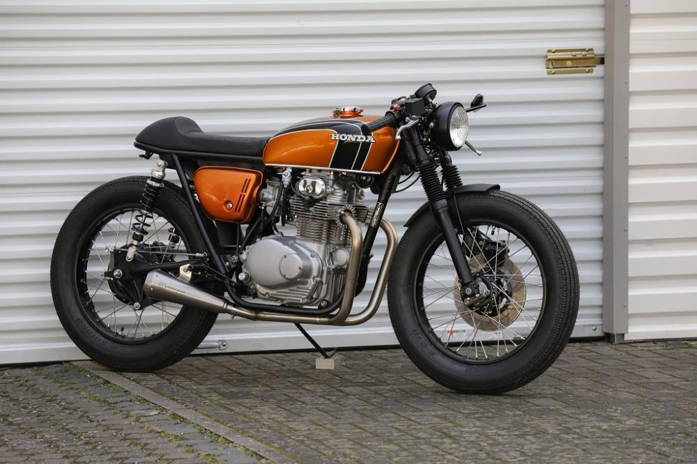 Honda CB 250 Café Racer Umbau inklusiver kompletter Restauration