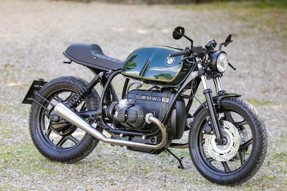 BMW R100 Cafe Racer SE Concept Bike Classic Green