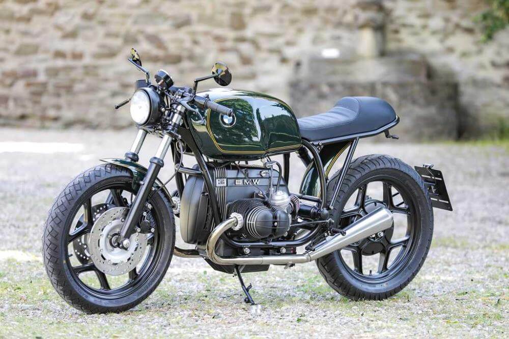 BMW R100 Cafe Racer SE Concept Bike Classic Green
