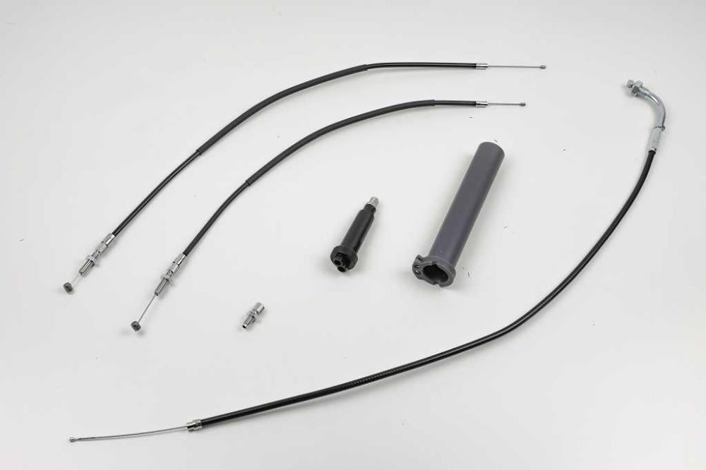 Gaszug Set für SE Lenkerschalter Aluguss in 3 Längen, passend für unsere SE Lenker