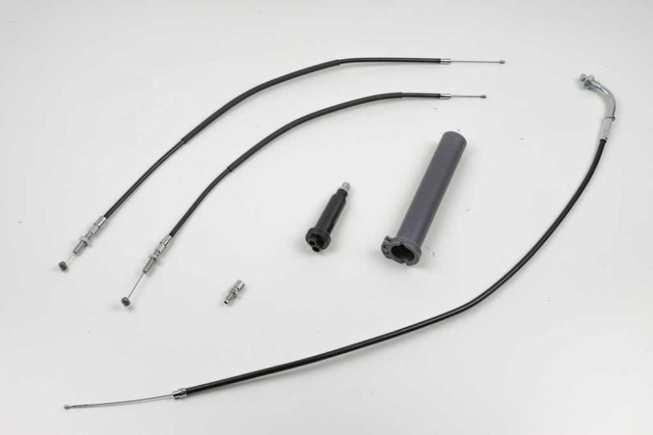 Gaszug Set für SE Lenkerschalter Aluguss in 3 Längen, passend für unsere SE Lenker