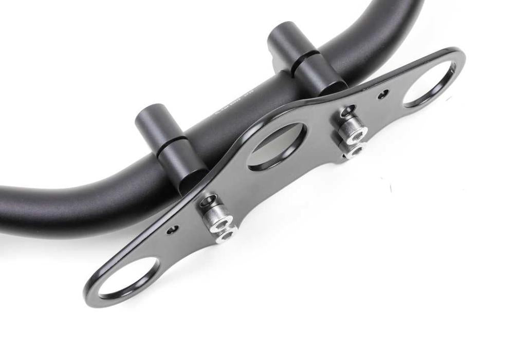 SE Lenkerklemmböcke 28,6mm für originale Gabelbrücke BMW R80 R100 mit TÜV Gutachten