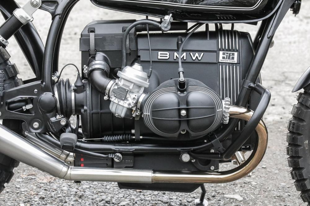 BMW Scrambler SE Concept Bike Black Ümannsch