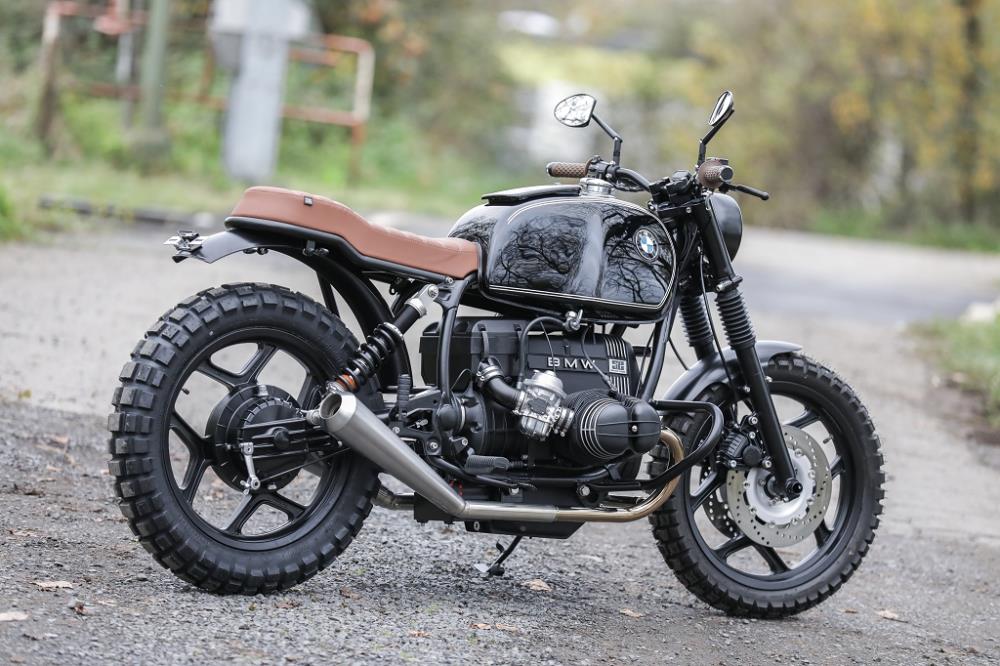 BMW Scrambler SE Concept Bike Black Ümannsch