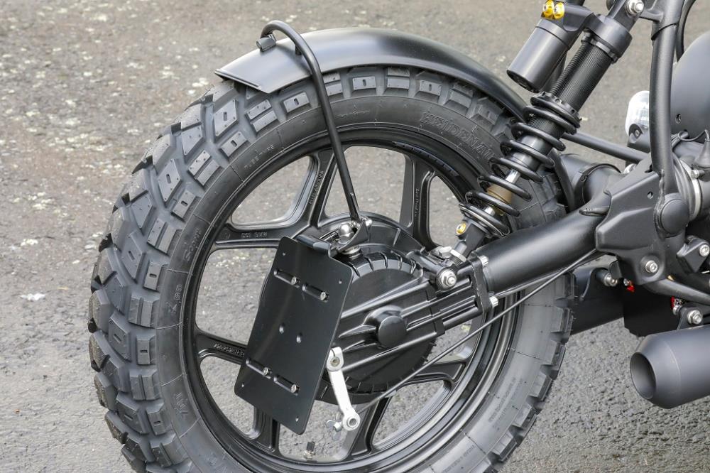 BMW Monolever Bobber Schutzblech Kennzeichenhalter Kit
