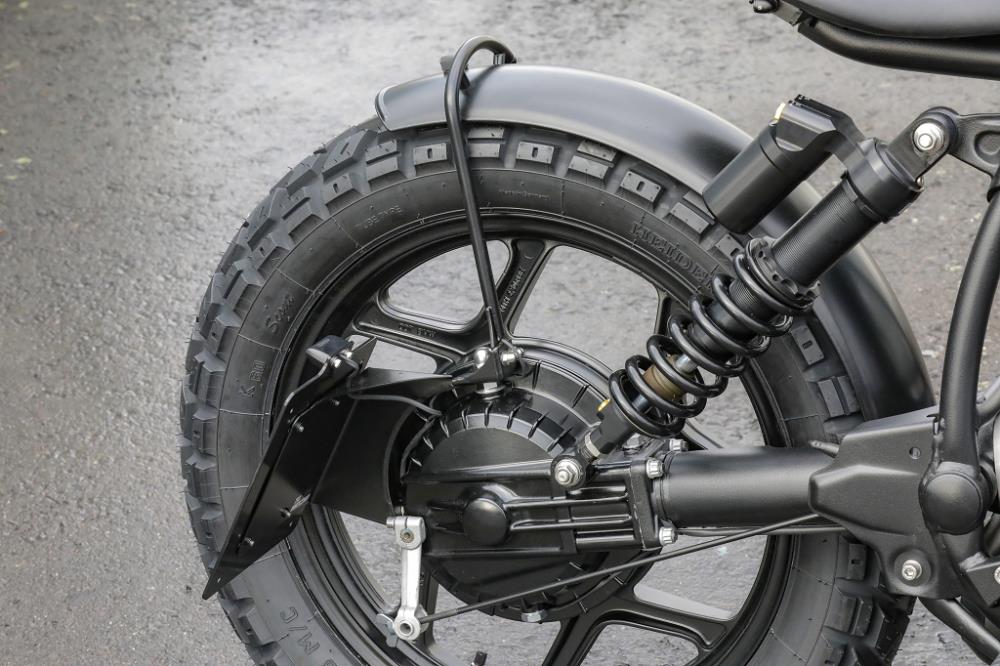 BMW Monolever Bobber Schutzblech Kennzeichenhalter Kit