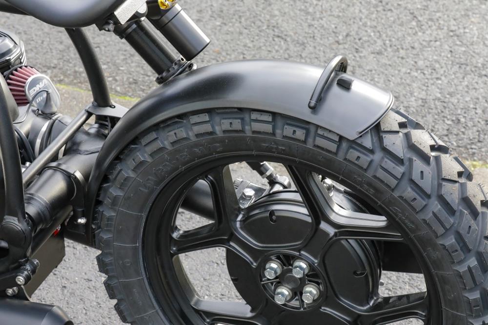 BMW Monolever Bobber Schutzblech Kennzeichenhalter Kit