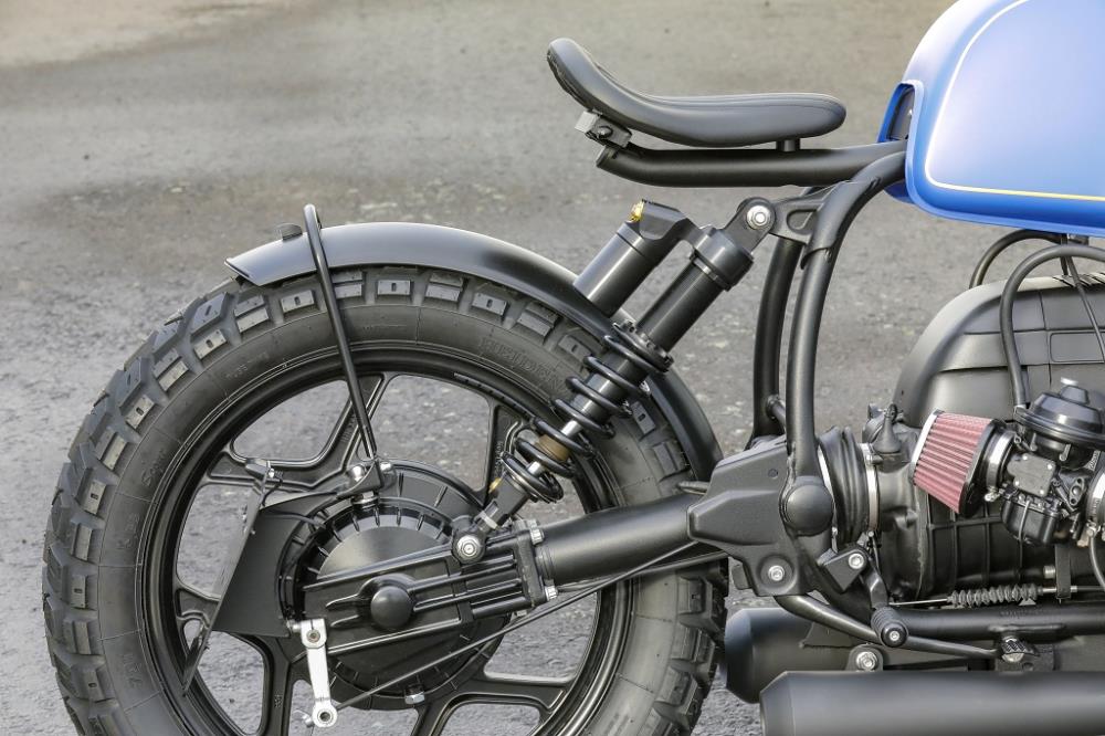 BMW Monolever Bobber Schutzblech Kennzeichenhalter Kit