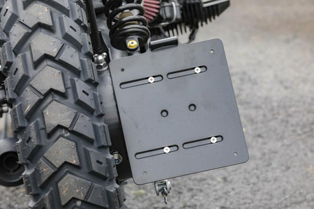 BMW Monolever Bobber Schutzblech Kennzeichenhalter Kit
