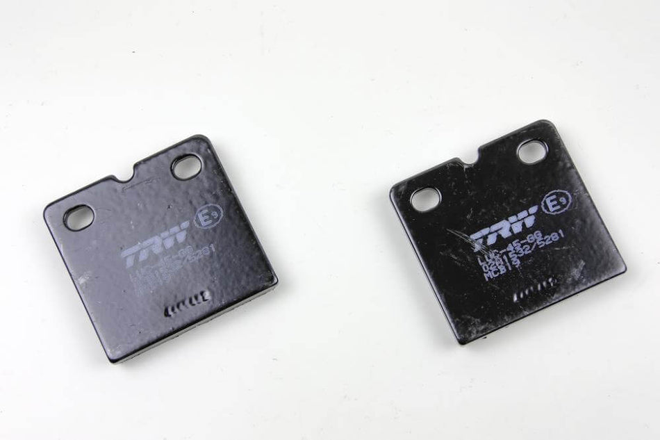 BMW R & K Modelle Bremsklotz Satz Organisch