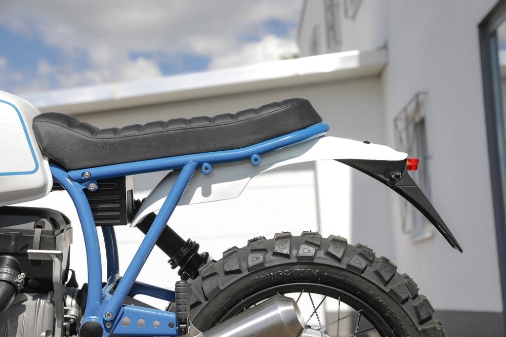 BMW R80R/GS R100R/GS Paralever 2-Pers. Enduro Heckumbau Kit Sport mit TÜV
