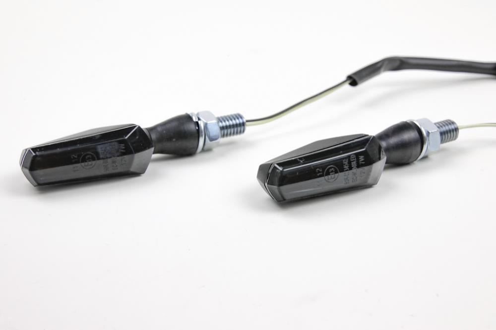 Blinkleuchte Shadow LED schwarz getönt