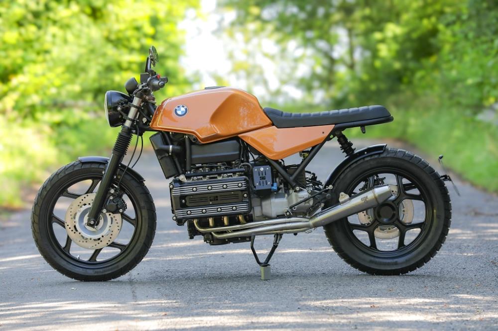 BMW K100 Slipon Auspuffanlage mit ABE