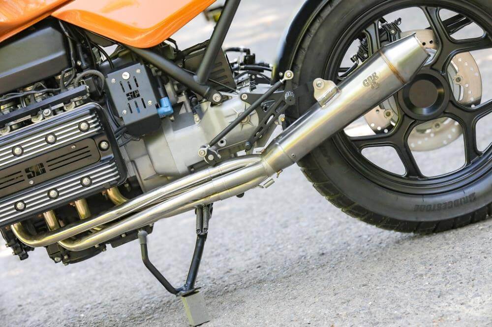 BMW K100用スリップオンマフラー（ABE認証付） - Sport Evolution