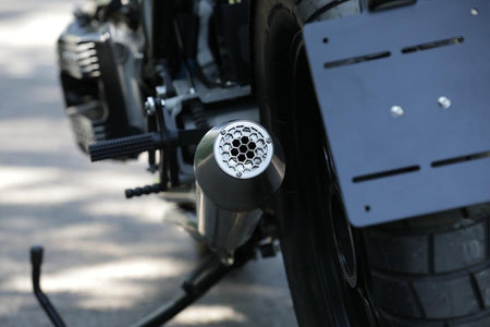 BMW K100 Slipon Auspuffanlage mit ABE