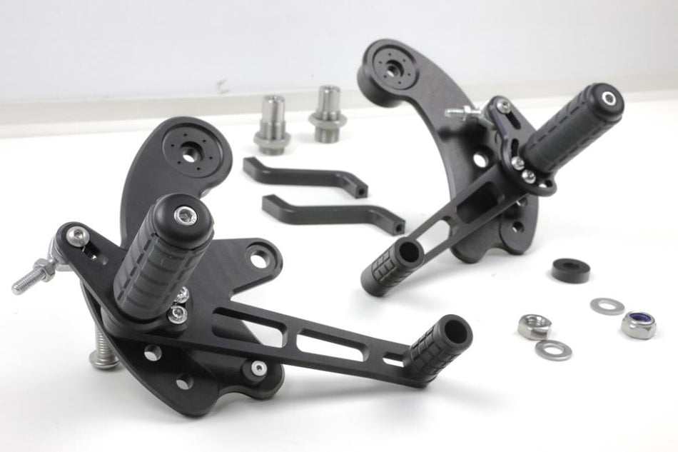 SE Fußrasten-Komplettanlage für BMW R65 R80 R100 Monolever