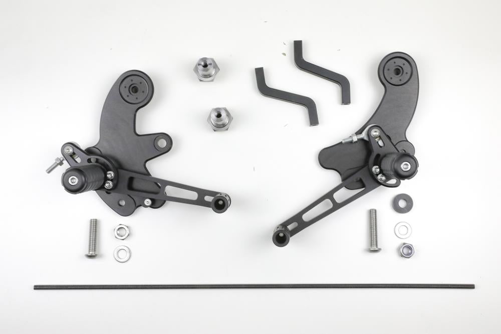 SE Fußrasten-Komplettanlage für BMW R65 R80 R100 Monolever