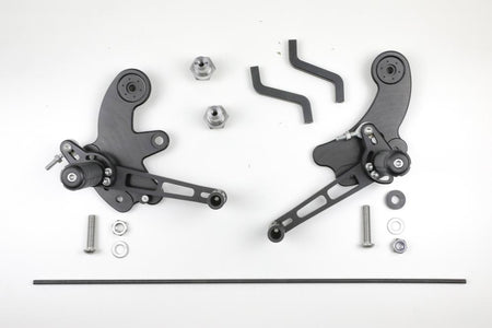 SE Fußrasten-Komplettanlage für BMW R65 R80 R100 Monolever