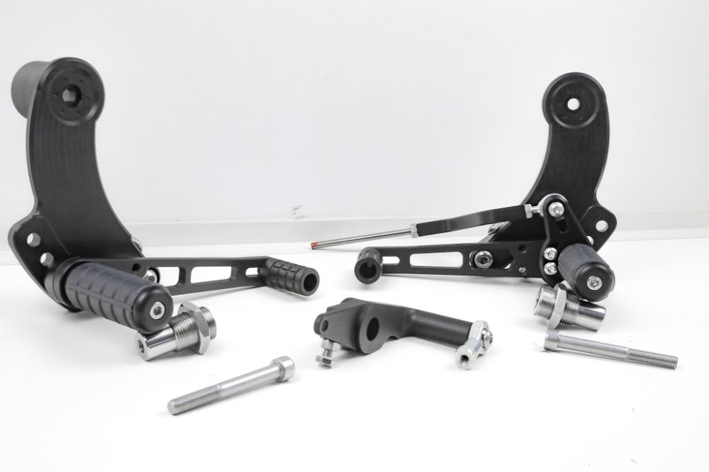 SE Fußrasten-Komplettanlage für BMW R80R R100R Paralever