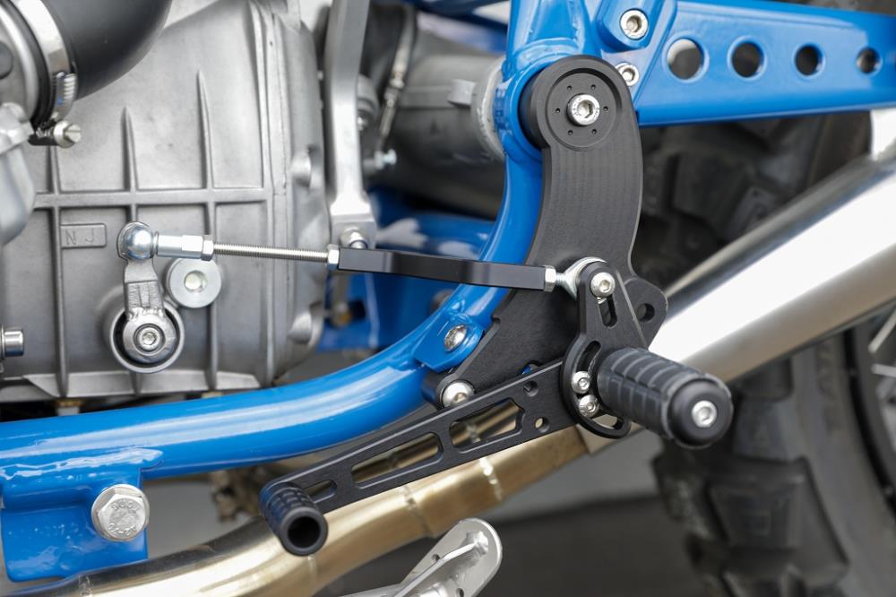 SE Fußrasten-Komplettanlage für BMW R80R R100R Paralever
