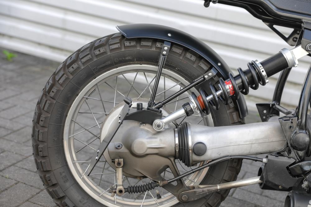 BMW Paralever Bobber Schutzblech Kennzeichenhalter Kit mit TÜV Gutachten