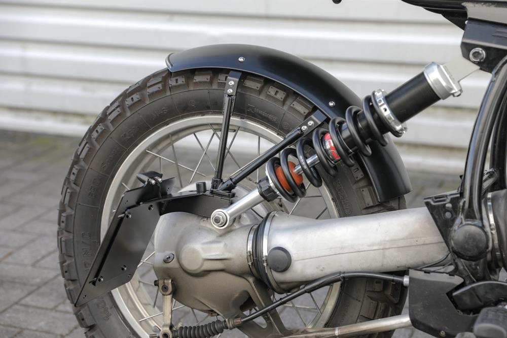 BMW Paralever Bobber Schutzblech Kennzeichenhalter Kit mit TÜV Gutachten