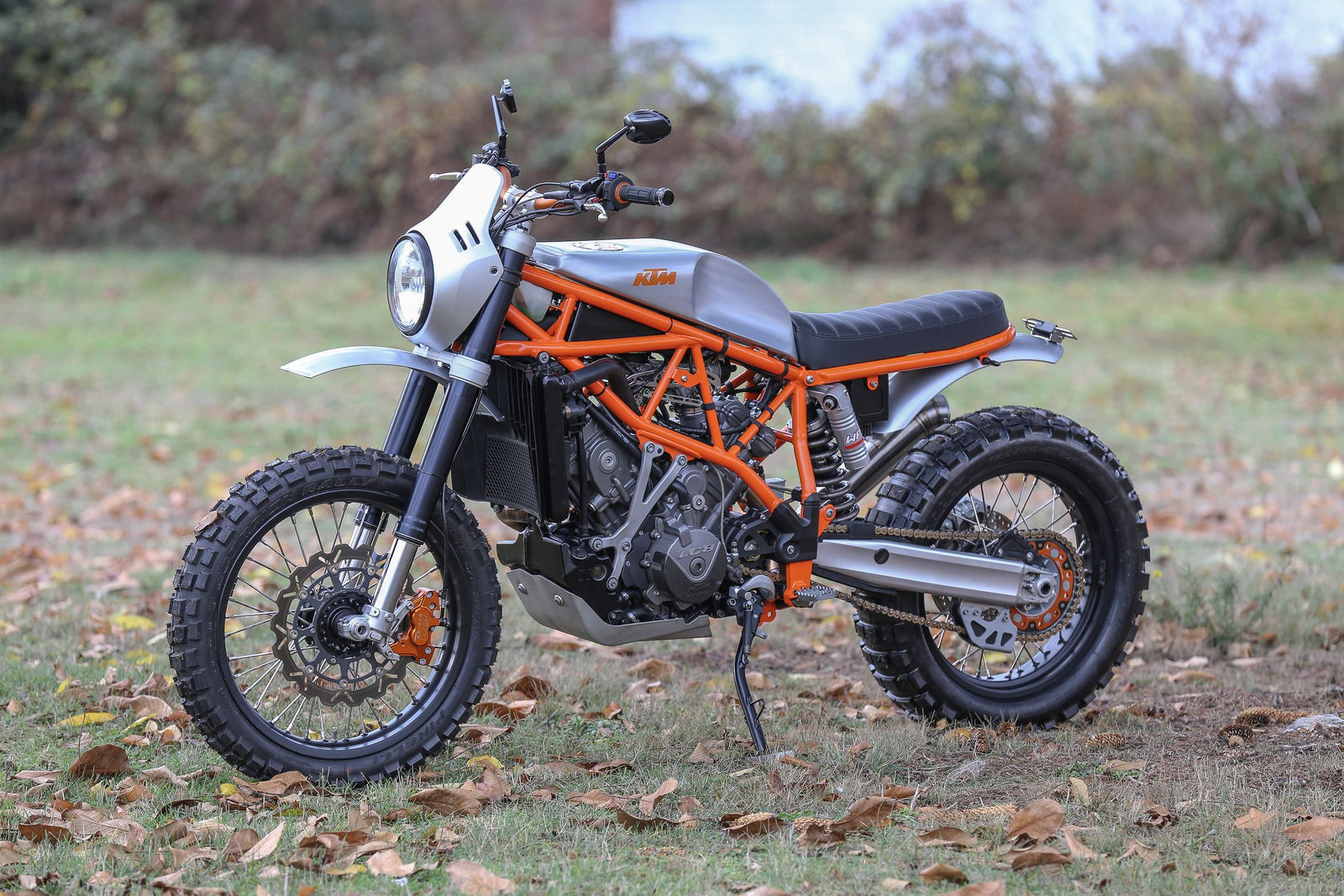 KTM 950 Scrambler individueller Motorrad-Umbau