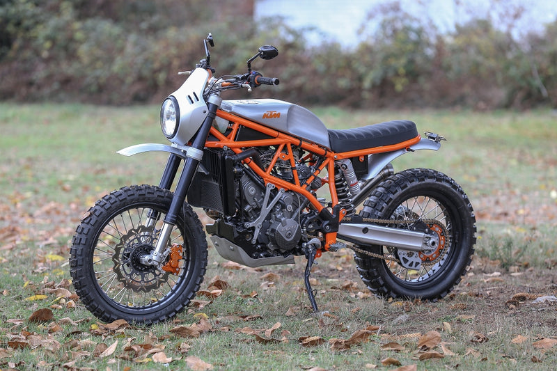 KTM 950 Scrambler individueller Motorrad-Umbau