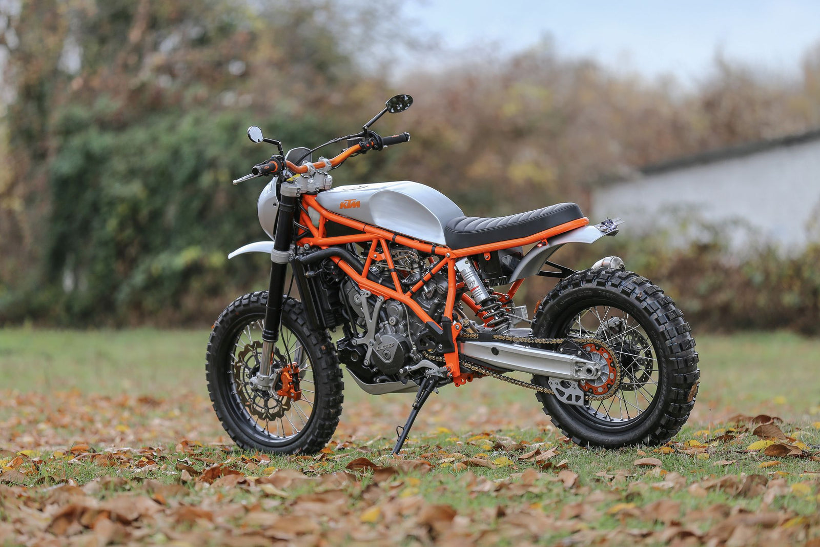 KTM 950 Scrambler individueller Motorrad-Umbau