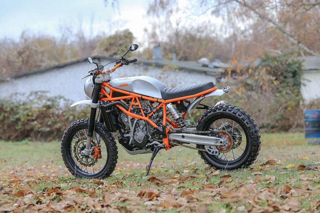 KTM 950 Scrambler individueller Motorrad-Umbau