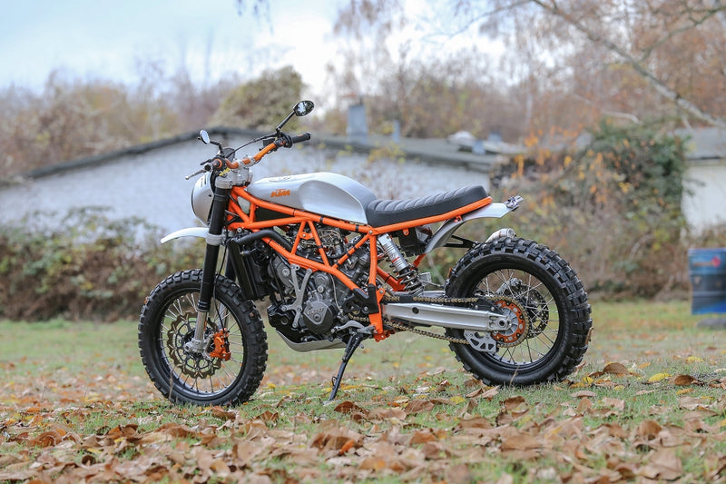 KTM 950 Scrambler individueller Motorrad-Umbau