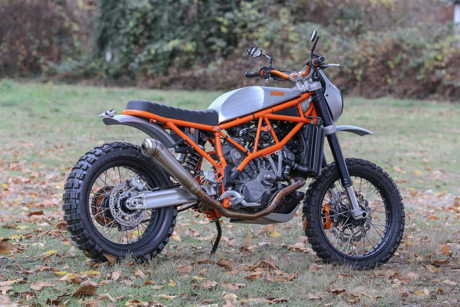 KTM 950 Scrambler individueller Motorrad-Umbau