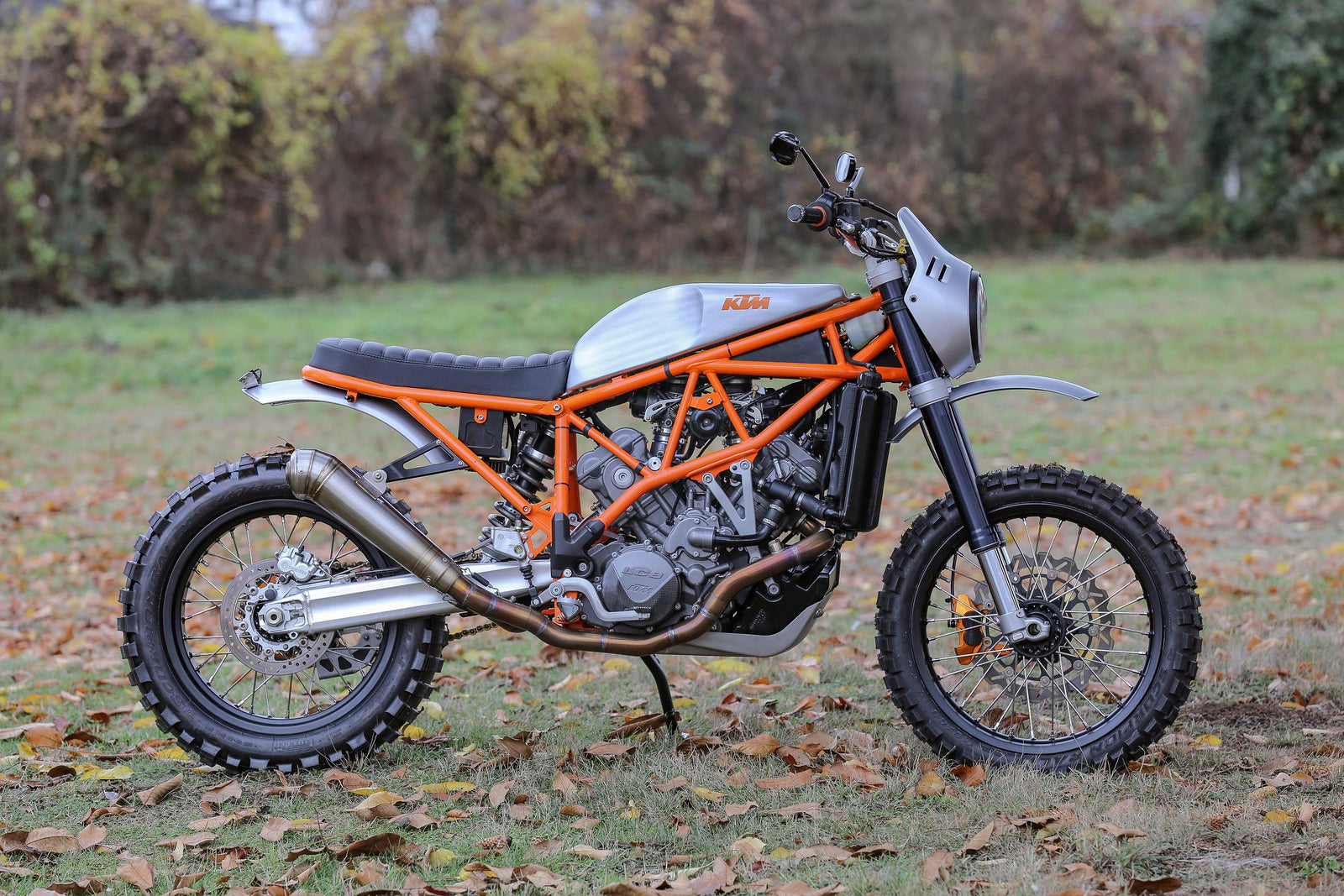 KTM 950 Scrambler individueller Motorrad-Umbau