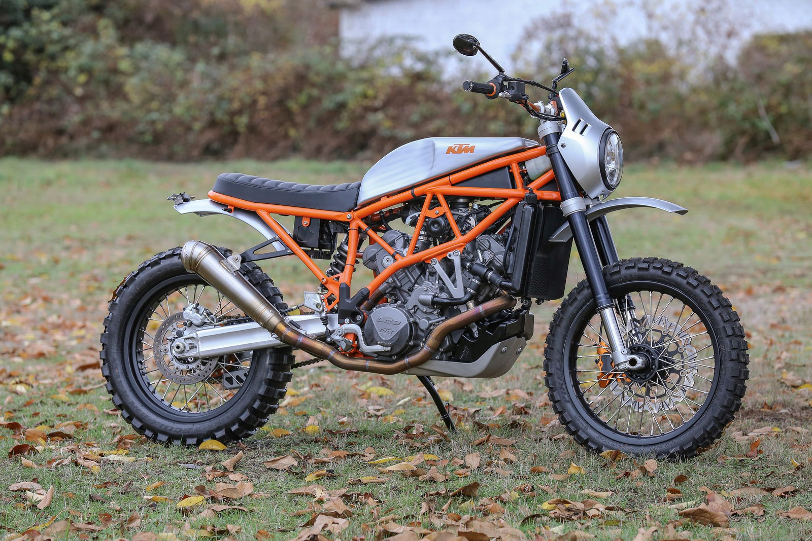 KTM 950 Scrambler individueller Motorrad-Umbau